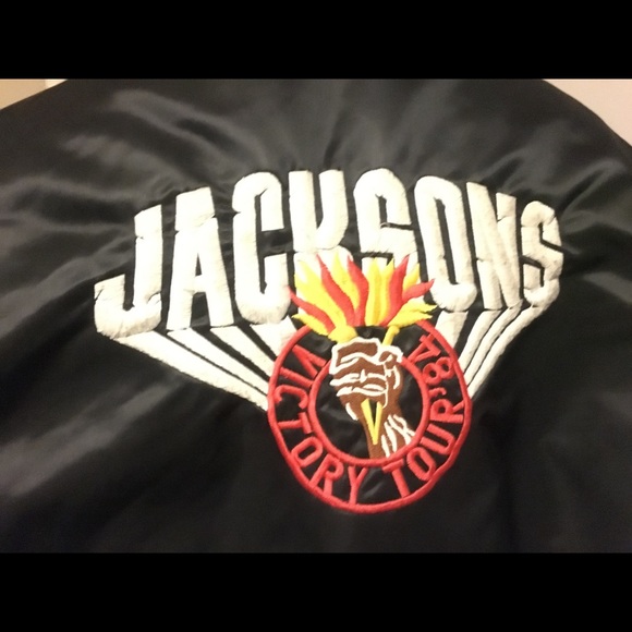Jacksons 1984 Victory Tour Crew Jacket - Picture 3 of 4